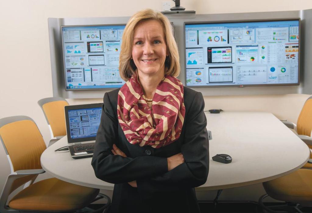 4 Dr. Ashley Bush, Sprint Professor of Management Information Systems (MIS), is the chair for the newly formed Department of Business Analytics, Information Systems and Supply Chain.