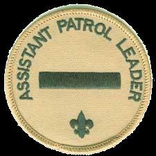 ASSISTANT PATROL LEADER Position description: The Assistant Patrol Leader is appointed by the Patrol Leader and leads the patrol in his absence.