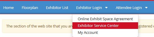 Online profile (up to 250 characters including spaces) Print profile (up to 1,000 characters including spaces) Exhibitor Product Categories (up to 3) Access to this site requires a password.