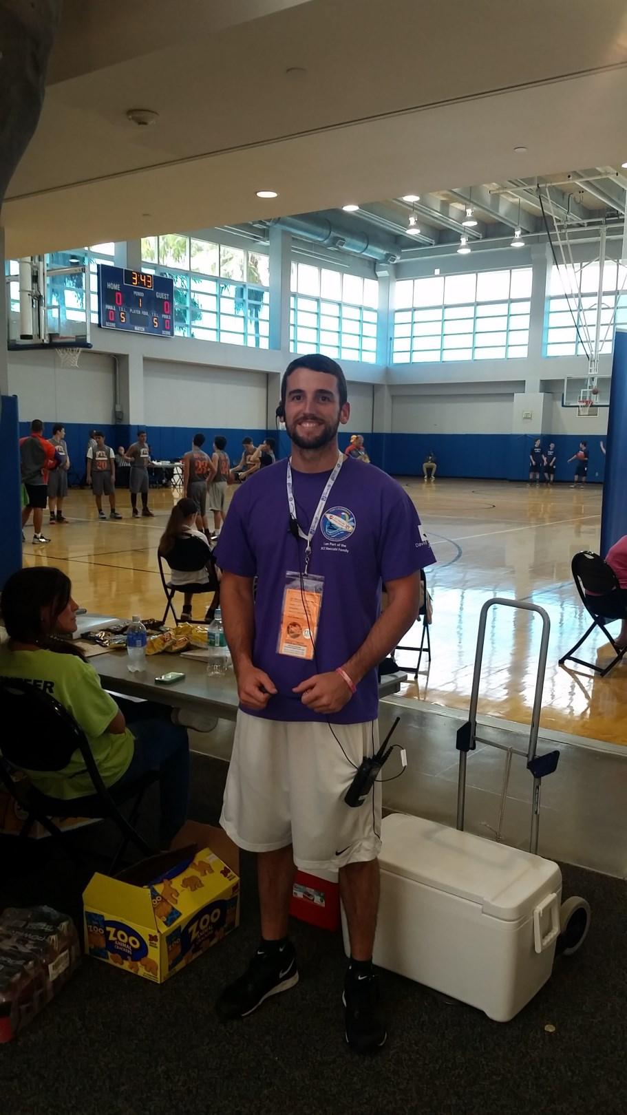 MACCABI GAMES INTERNSHIP PROVES TO BE A GREAT EXPERIENCE FOR KRIS KELLEHER Kris Kelleher s internship at the RecPlex last year proved to be a valuable asset for the Maccabi Games at the David Posnack