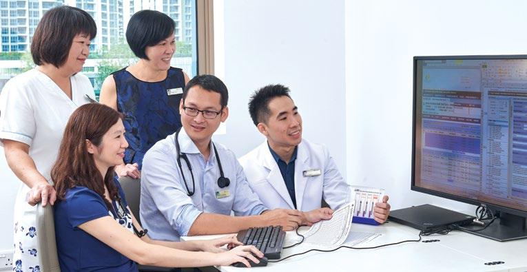 HOSPITAL INTEGRATION AT A GLANCE: NHGP TEAMLET MODEL 04 First rolled out in 2015 at Toa Payoh Polyclinic 25 Teamlets across all six NHG Polyclinics 100,000 patients with chronic conditions