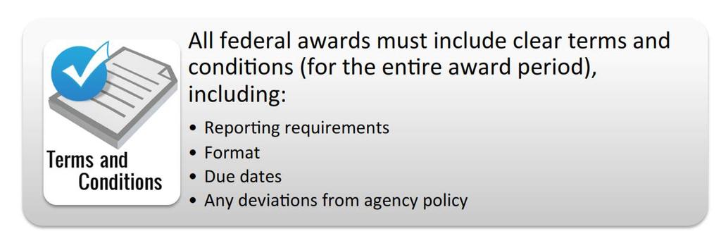 Award Notices Good! Provides basis for objecting 