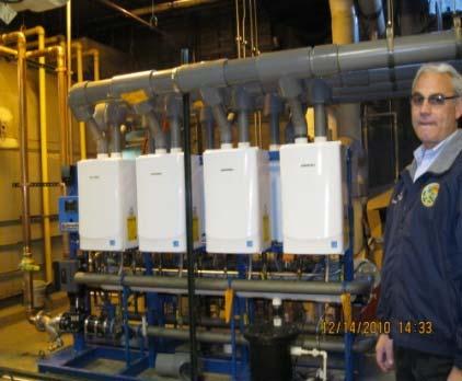 Reflective Tankless Water Heater System Energy