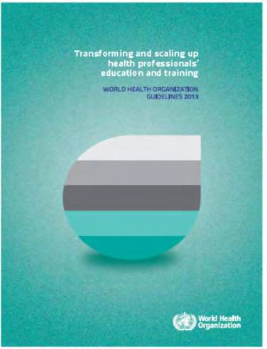 Transforming and scaling up the education and training of health professionals recommendations: what is it?
