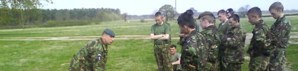 RAF Regiment Weekends Fieldcraft & Skill at Arms