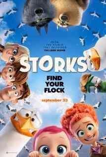 PA Day Movie Friday, October 26, 10:30 AM - 11:30 AM Movie: "Storks" Paws