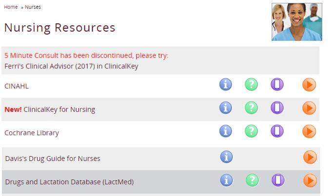 Constructing a search in the Cochrane Database of Systematic Reviews From the Nursing Resources page there is a link to the Cochrane Library.