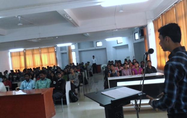 Students shown eir keen interest about e content, especially on sustain ability and e- supply chain. Students of all branches got benefitted from is expert lecture.