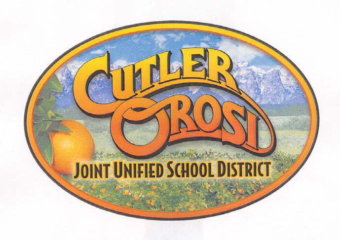 CUTLER-OROSI JOINT UNIFIED SCHOOL DISTRICT