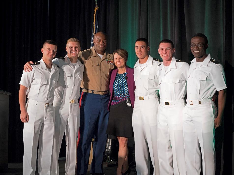 Navy/Marine Corps Military Ball The 240 th Navy Marine Corps Ball at University of South Florida was a great success, with a grand display of formalities by our