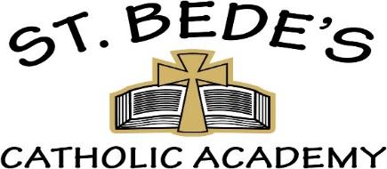 ST BEDE S CATHOLIC ACADEMY FIRST AID POLICY Document Management: Date Policy Approved: October 2009 Date