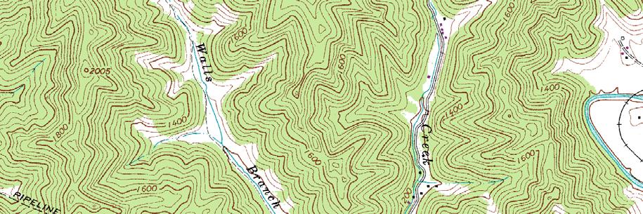 TOPOGRAPHIC MAP Great