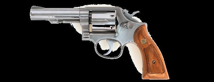 Likewise, the stainless steel revolver required less maintenance, presented no rust problems or holster wear, and the internal parts were inter changeable with the Model 10-6.