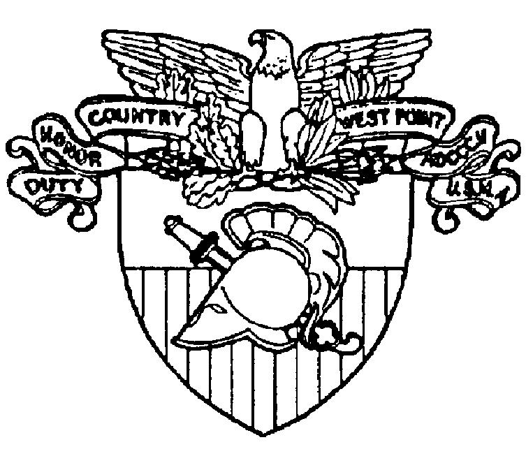 21 13. Insignia for U.S. Military Academy (USMA) staff The USMA nonsubdued branch insignia is the USMA coat of arms, 1 inch in height.