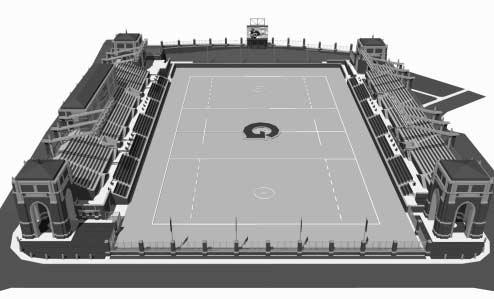 A New Home for the Hoyas BE A PART OF IT! The Georgetown University Board of Directors has approved the first phase of a new Multi- Sport Facility on the current site of Harbin Field.