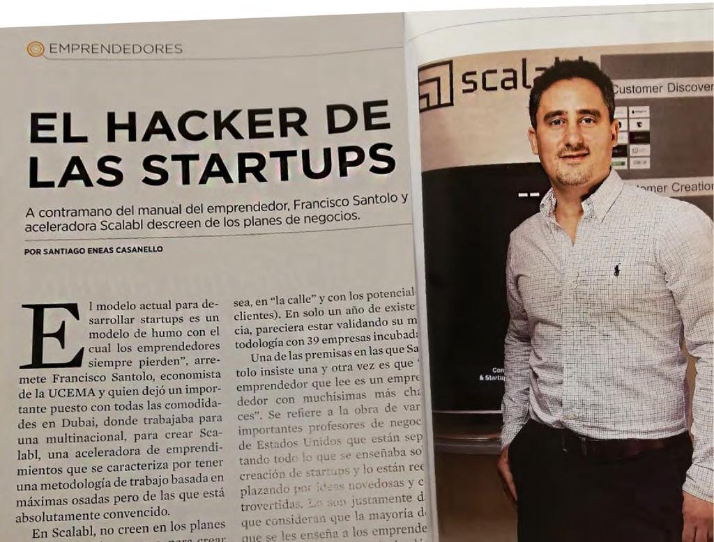 RECOGNIZED BY THE STARTUP HACKER IN 2017 YOU CAN READ IT BY CLICKING HERE STARTUP ACADEMY INSTRUCTOR & MENTOR FRANCISCO