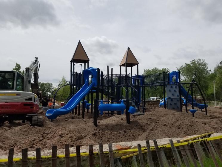 Old Holliday Park Playground Thank You... The upgrade in equipment has made a huge difference.