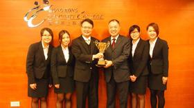 LAW Yuen Kwan, a 2012 graduate of Associate in Design (Advertising Design), received a merit award in a local