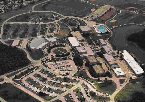 Aerial View North Lake College Workforce Development Center