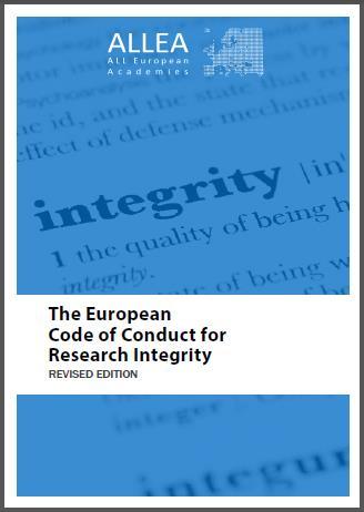 Research Integrity Researchers are expected to adhere to the rules of good research practice as outlined in The European Code of Conduct for