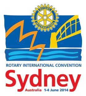M a y 2 0 1 4 P a g e 3 For those traveling to Sydney for the RI Convention, we wish you safe travels and a wonderful experience!