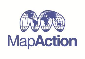 The MapAction volunteer team responded to eight emergency deployments affecting up to 13 million people.