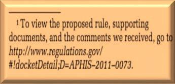 After the agency has processed your comment it will be posted to the regulations.gov website. If you submit a comment through U.S.