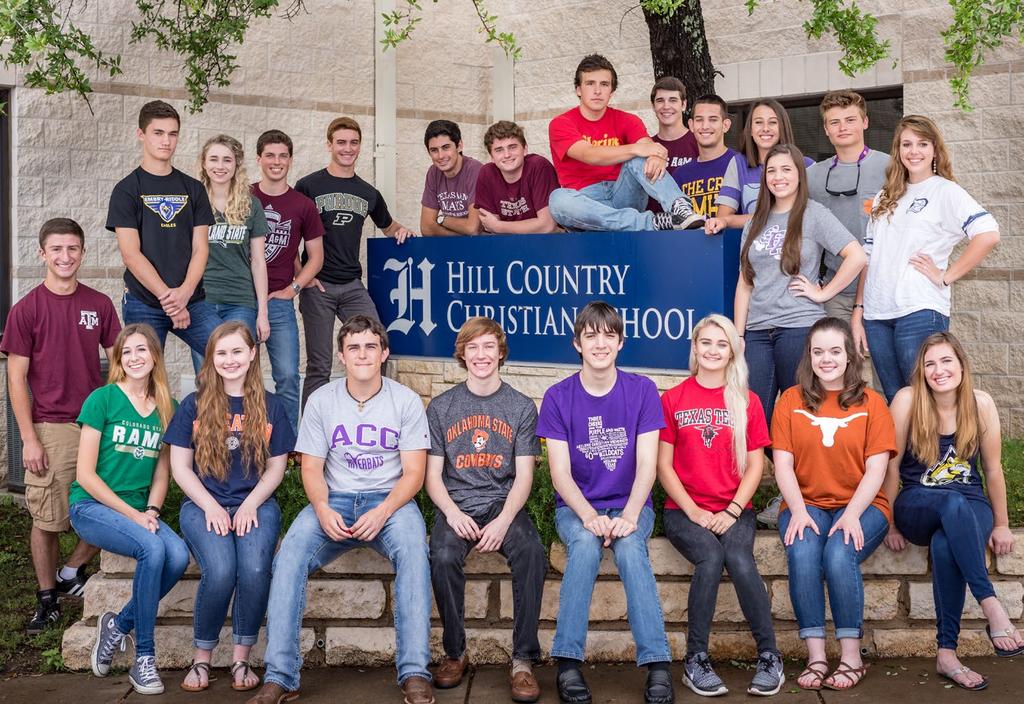2016 Senior newsletter Hill Country Christian School of Austin