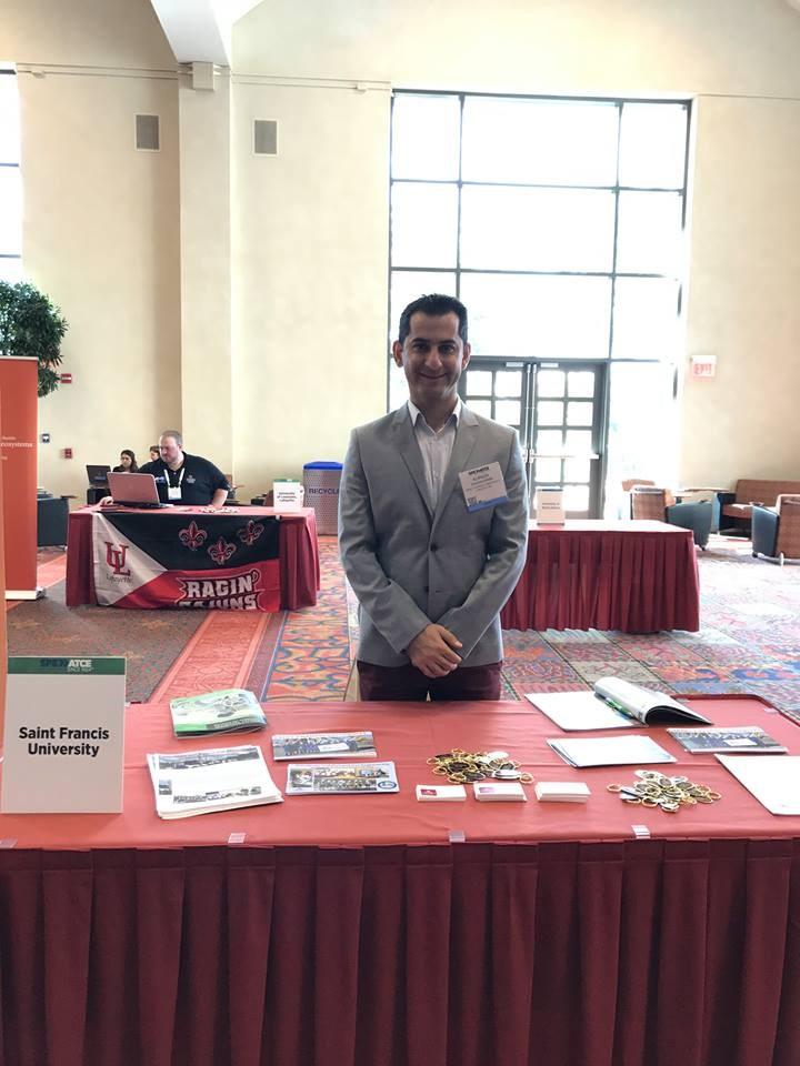 Ali Shahkarami, Qin He, and John Harris attended the 2017 Society of Petroleum Engineers Annual Technical Conference and Exhibition in San Antonio, Texas Oct. 9-11.