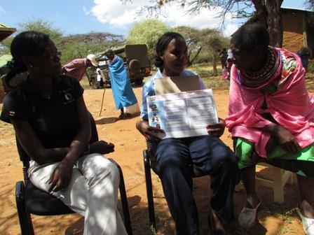(Baby clinic day at Leparua) (Family planning session by Agnes at Leparua) (Nurse Julia assists with family planning visual aids) (Many more Maasai women attended the clinic in 2011) Other Services
