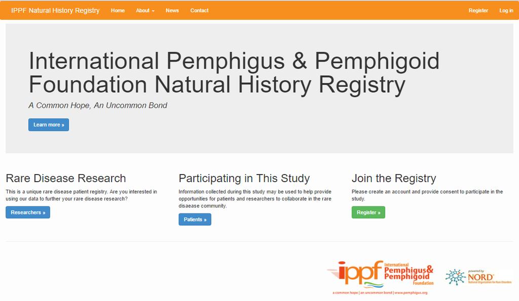 The IPPF Registry - pemphigus.