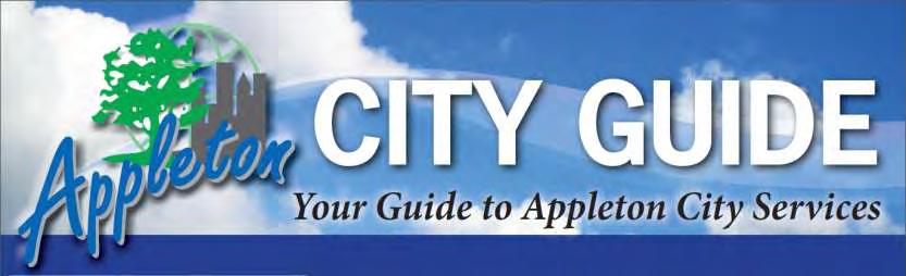 SEPTEMBER - MARCH, 2018-2019 VOLUME 18 WATCH FOR SOME BIG CHANGES COMING TO THE CITY GUIDE IN 2019. LOOK FOR A NEW NEWSLETTER CONTAINING IMPORTANT CITY INFORMATION.