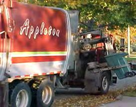 www.appleton.org APPLESource PAGE 5... your source for City information. GARBAGE GARBAGE PICK UP is done weekly from City-supplied garbage carts.