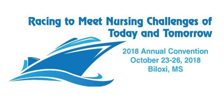 2018 MNA ANNUAL CONVENTION Exhibitor Prospectus A Message from MNA The Mississippi Nurses' Association invites you to join us in Biloxi as an exhibitor for the 2018 MNA Convention Expo, October 23-26