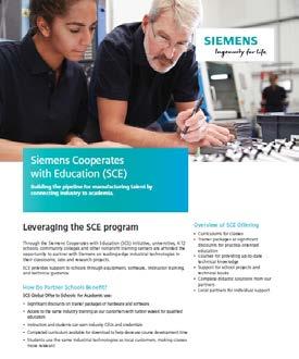 Leveraging Siemens Cooperates with Education