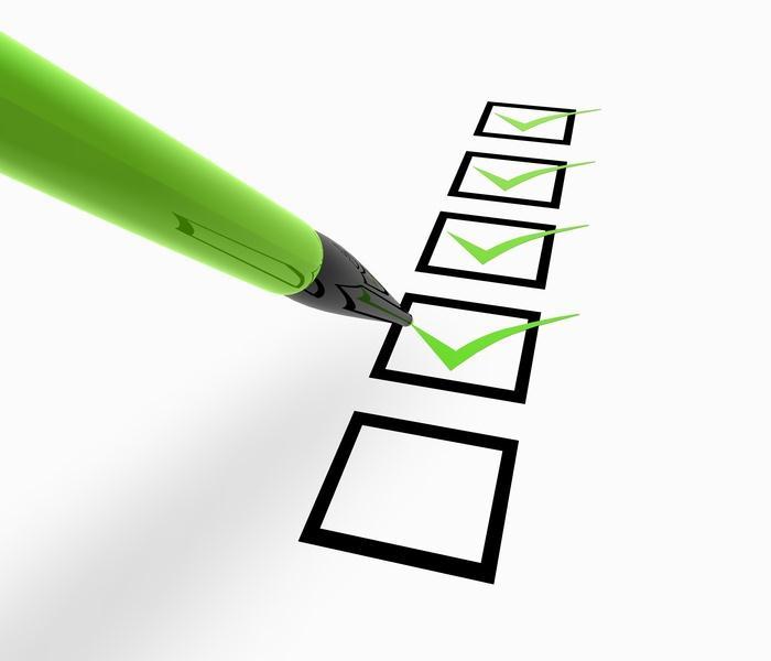 Assess, prioritize, set goals Use a checklist along with discussion Establish priority areas Goals