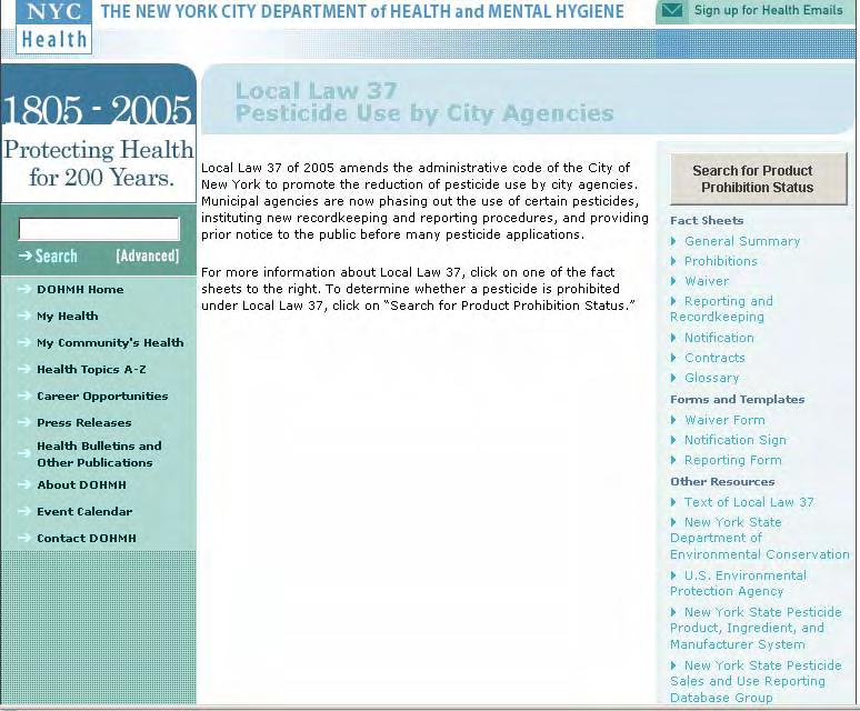 Local Law 37 Home Page
