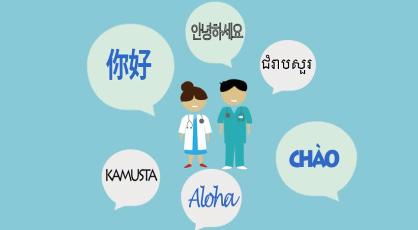 Interpretation This provision of enabling services involves linguistic translation services and cultural competency to address the medical and social needs of patients (includes sign language and