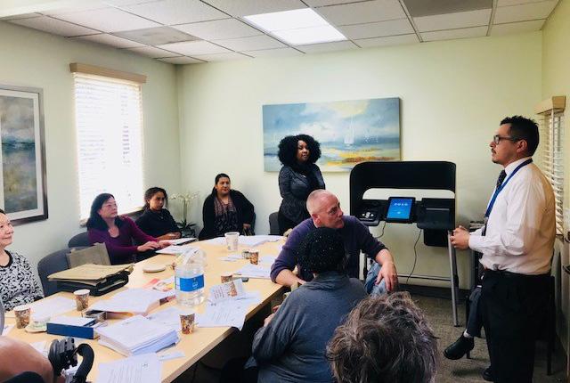 COMMUNITY ENGAGEMENT Wise and Healthy Aging On May 2, 2018, Disability Rights California (DRC) invited members of the VSAP Team to participate in a Voting Rights Advocacy presentation at WISE and