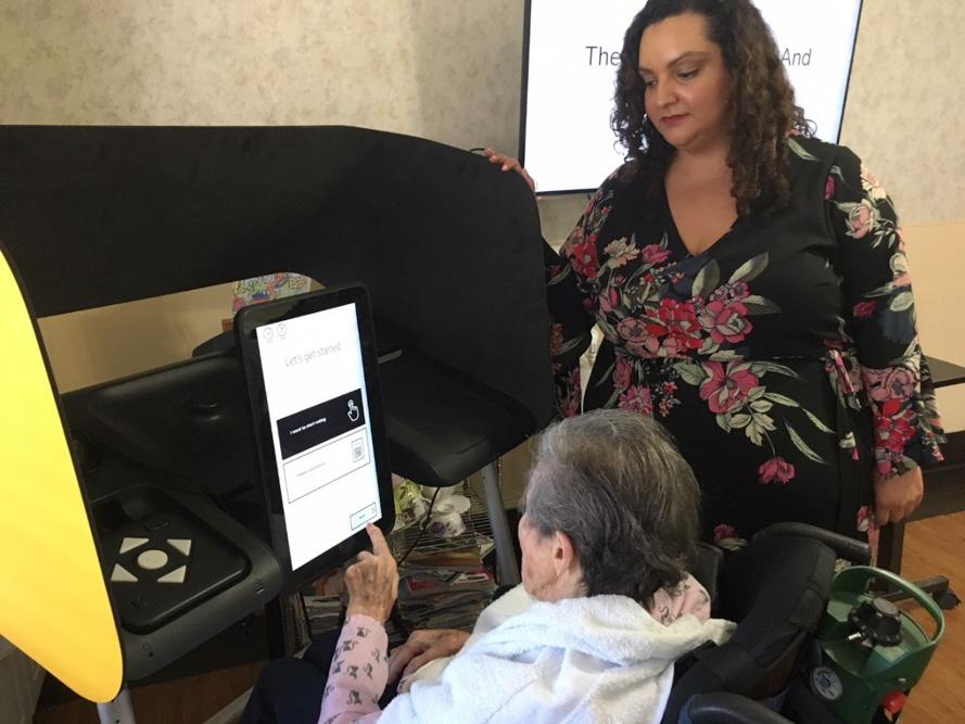 COMMUNITY ENGAGEMENT Pacific Post-Acute Nursing Facility On June 15, 2018, Disability Rights California invited the VSAP Team to participate in a Peer Self- Advocacy Skills event at Pacific