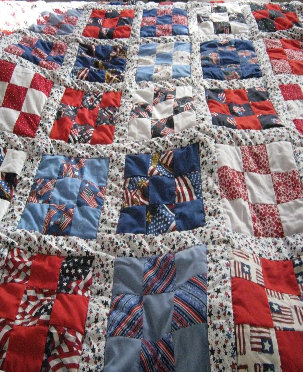 The earlier ruling, which was made by three of the court's members in August, invalidated the 2006 act by Congress Patriotic Quilt, (Hand Made) 90 X 95 inches, Queen Size Week of March 28, 2011