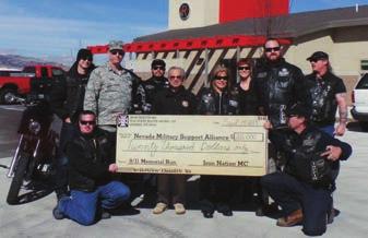 IRON NATION MOTORCYCLE CLUB Iron Nation MC year after year works tirelessly to help those in need.