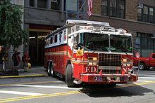 The New York Police Department and New York Fire Department responded