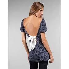 No low cut or backless shirts.