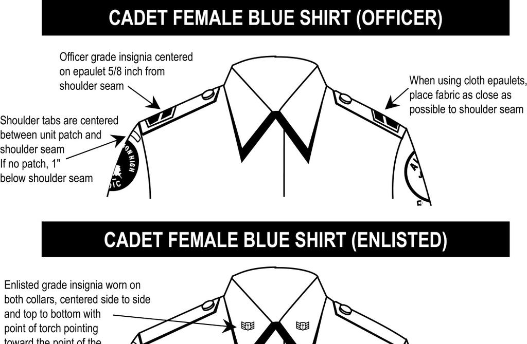 Cadet Female Light Blue