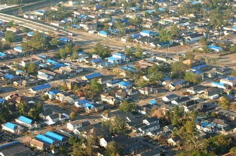 Source: U.S. Army Corps of Engineers Objective Our overall objective was to review the award and administration of Operation Blue Roof contracts for the Hurricane Katrina recovery effort.