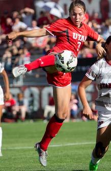 2015 UTAH SOCCER UTE PROFILES 2014: Played in five games for the Utes Addie Je