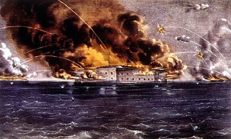 Fort Sumter-Confederate Victory First Battle of the Civil War There was not one human death (a Confederate horse was killed) from enemy