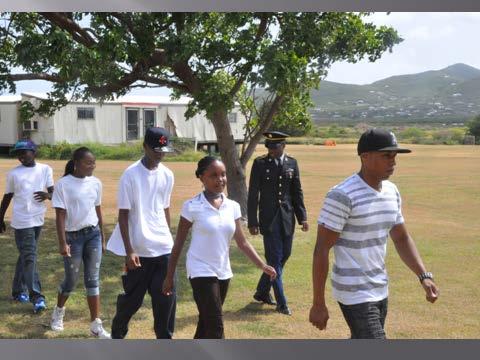 S Virgin Islands participated in the Guard Youth Team Building (GYTB) Workshop held on the
