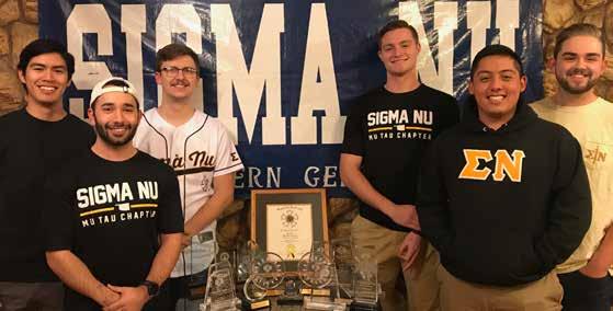 Since being chartered in March 2002, Sigma Nu at UCO has been a haven for campus leadership.